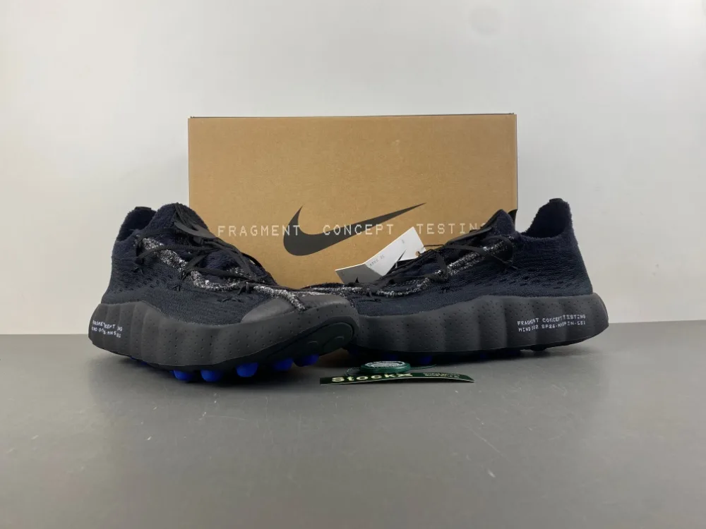 Nike Fragment Design x Mind 002 Black “Black Grey Blue” — photo 6 of 16