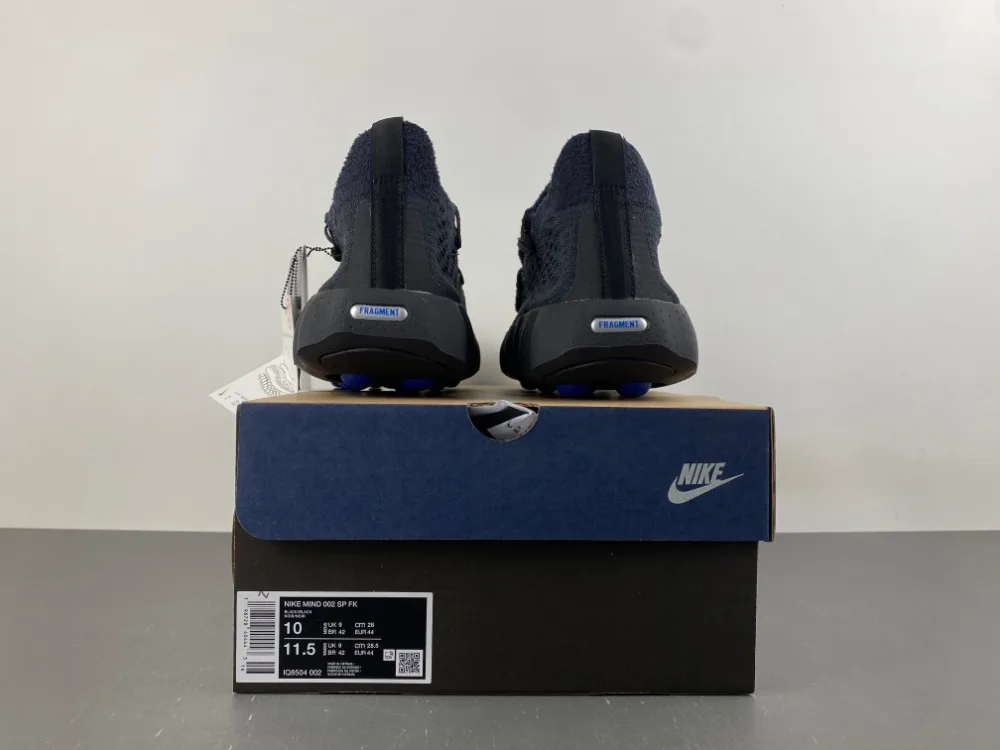 Nike Fragment Design x Mind 002 Black “Black Grey Blue” — photo 9 of 16