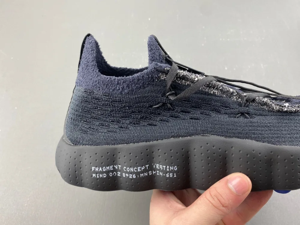 Nike Fragment Design x Mind 002 Black “Black Grey Blue” — photo 12 of 16