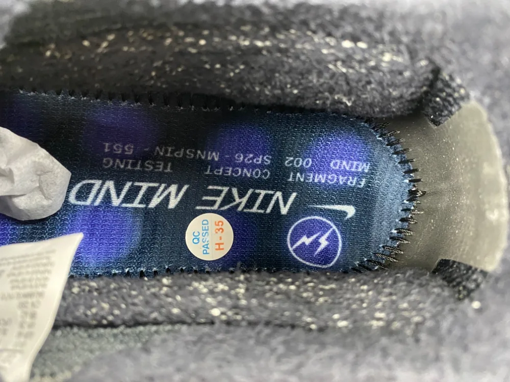 Nike Fragment Design x Mind 002 Black “Black Grey Blue” — photo 15 of 16