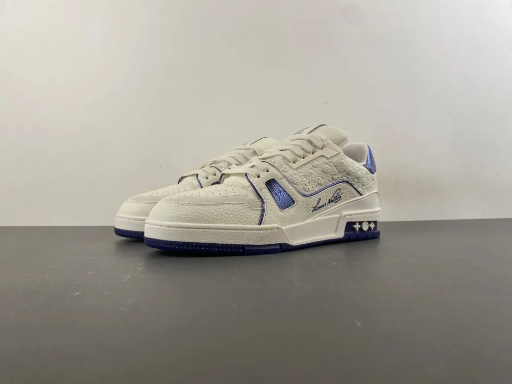 Louis Vuitton Trainer “Full White Blue” — photo 1 of 15
