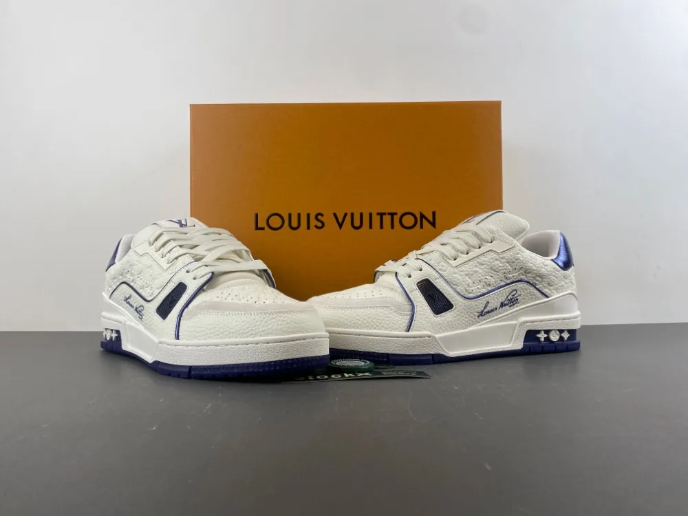 Louis Vuitton Trainer “Full White Blue” — photo 3 of 15