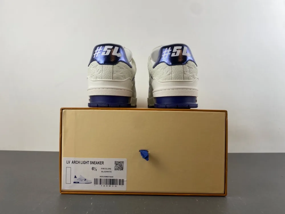 Louis Vuitton Trainer “Full White Blue” — photo 5 of 15