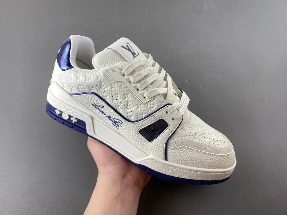 Louis Vuitton Trainer “Full White Blue” — photo 9 of 15
