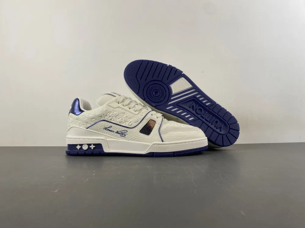 Louis Vuitton Trainer “Full White Blue” — photo 11 of 15