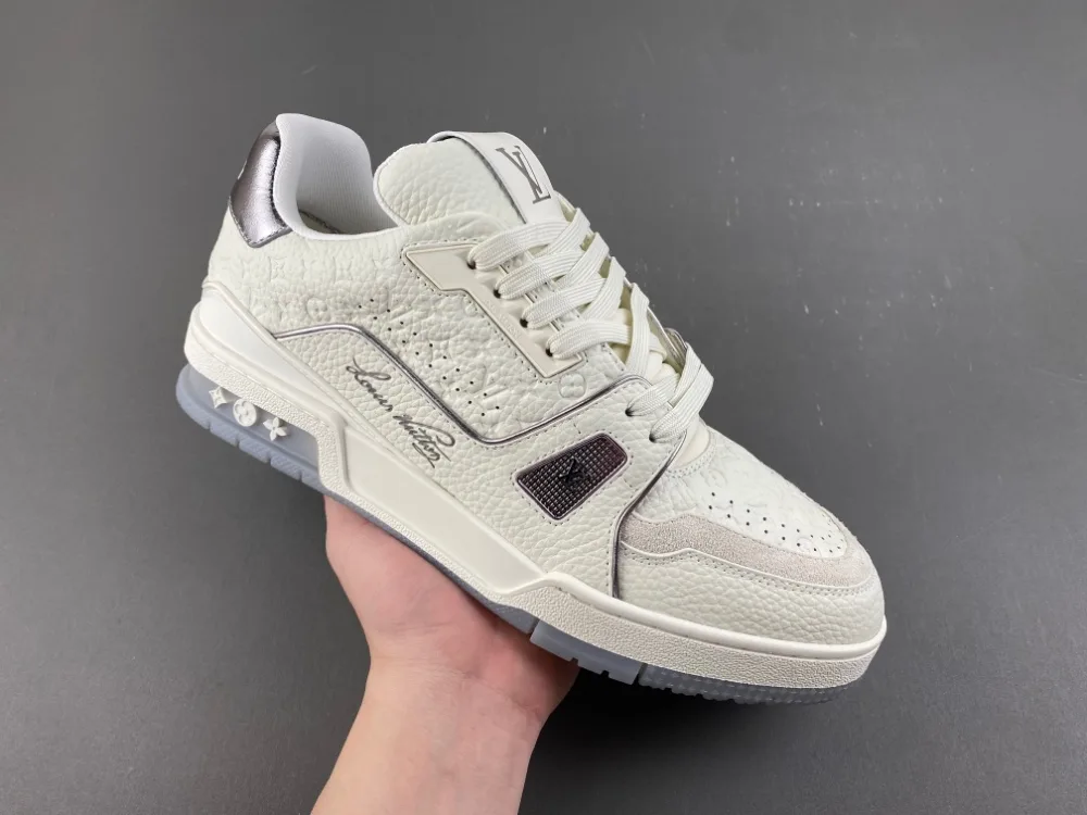 Louis Vuitton Trainer “Full White Purple Grey” — photo 5 of 17