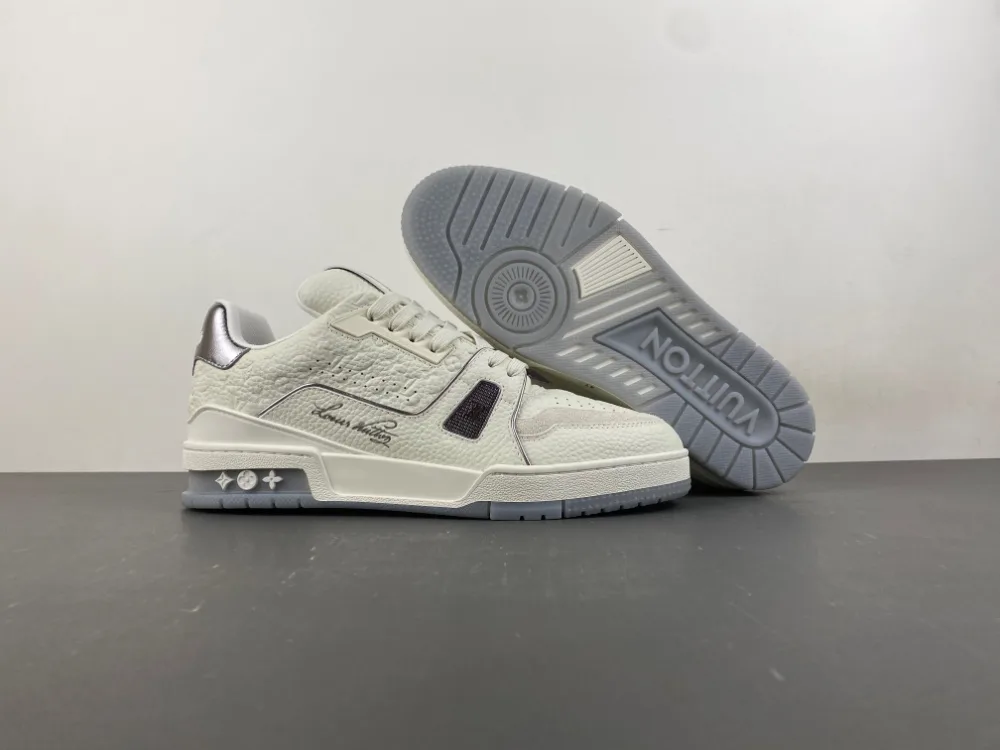 Louis Vuitton Trainer “Full White Purple Grey” — photo 6 of 17