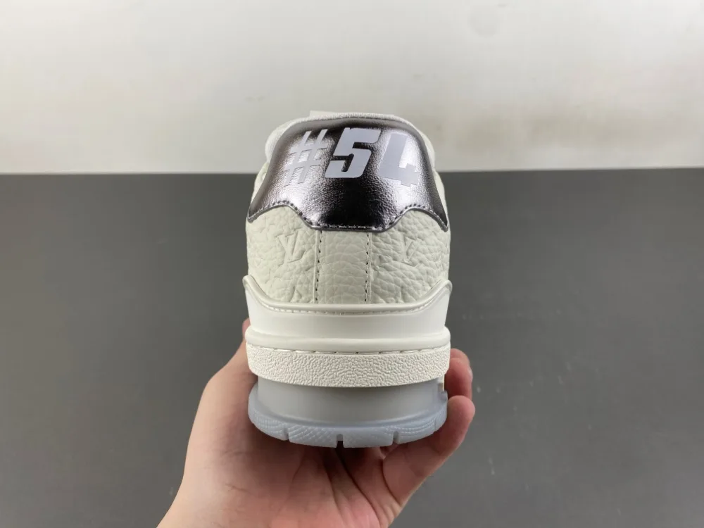 Louis Vuitton Trainer “Full White Purple Grey” — photo 7 of 17