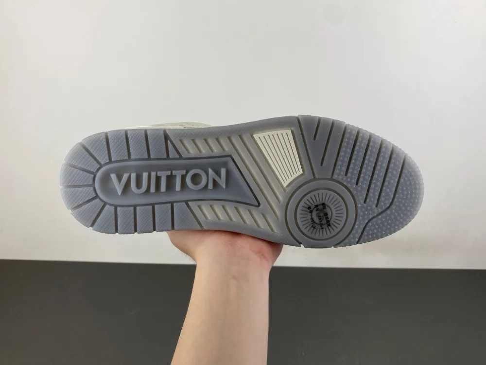 Louis Vuitton Trainer “Full White Purple Grey” — photo 10 of 17