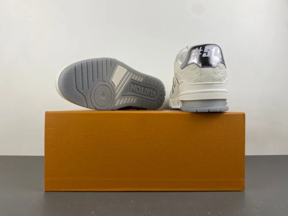 Louis Vuitton Trainer “Full White Purple Grey” — photo 15 of 17