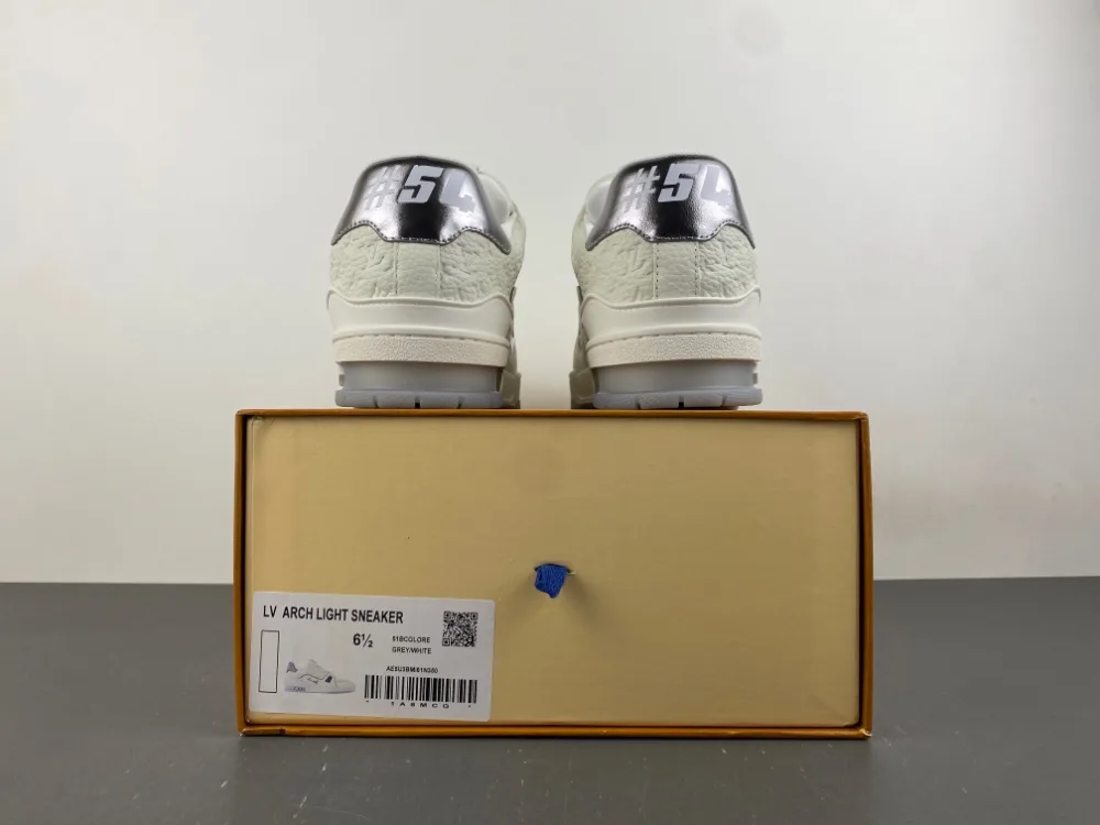 Louis Vuitton Trainer “Full White Purple Grey” — photo 17 of 17