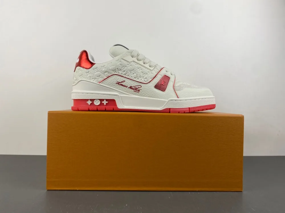 Louis Vuitton Trainer “Full White Red” — photo 6 of 17