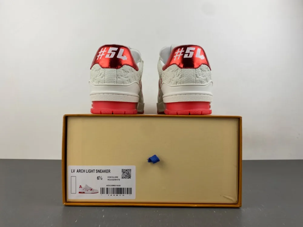 Louis Vuitton Trainer “Full White Red” — photo 7 of 17