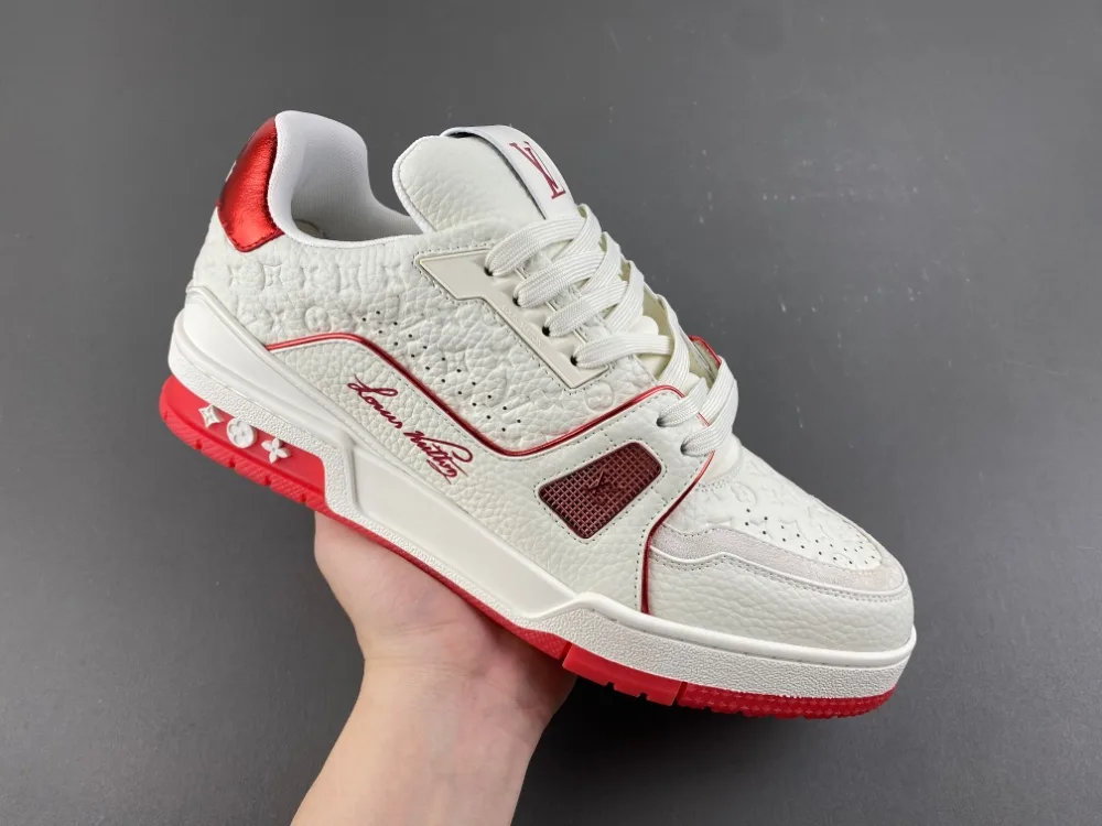 Louis Vuitton Trainer “Full White Red” — photo 9 of 17