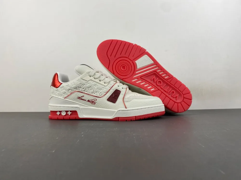 Louis Vuitton Trainer “Full White Red” — photo 10 of 17