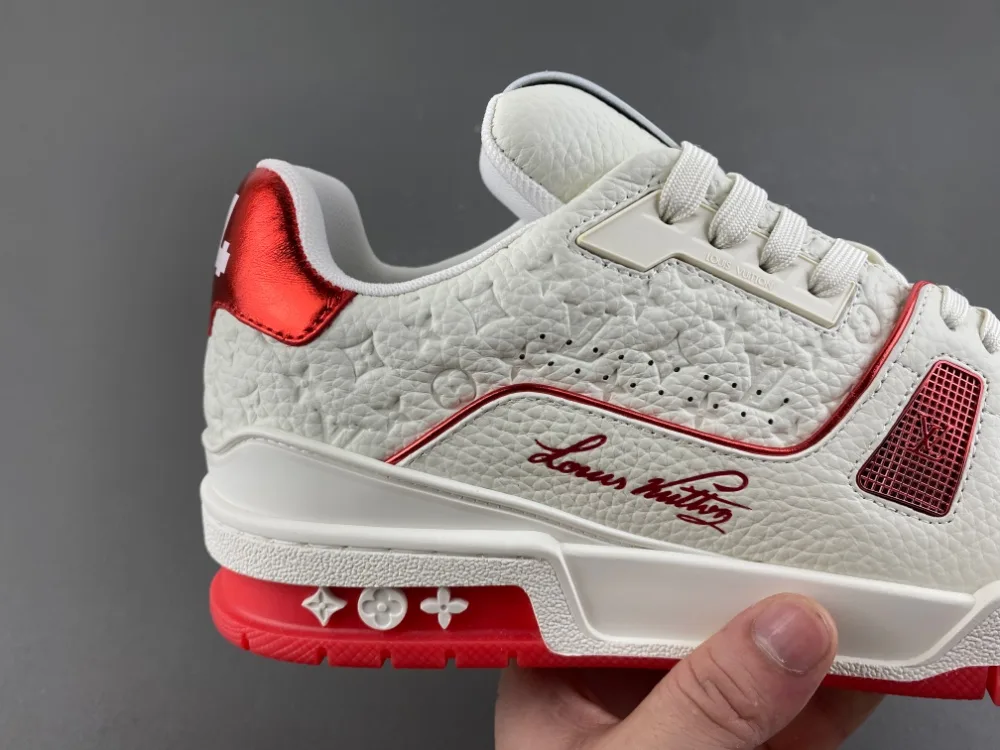 Louis Vuitton Trainer “Full White Red” — photo 17 of 17