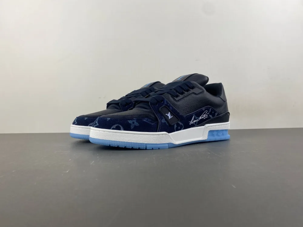 Louis Vuitton Trainer “Dark Blue White” — photo 1 of 17