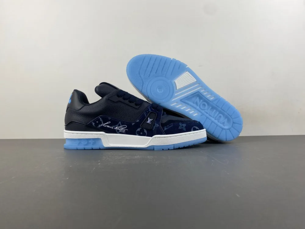 Louis Vuitton Trainer “Dark Blue White” — photo 2 of 17