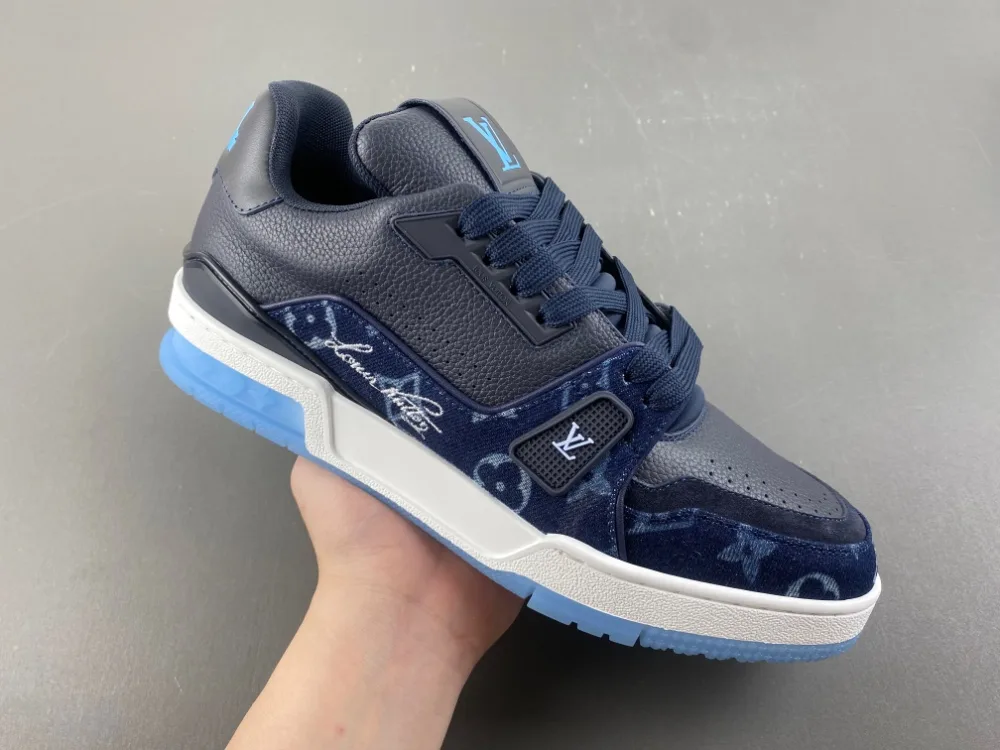 Louis Vuitton Trainer “Dark Blue White” — photo 3 of 17