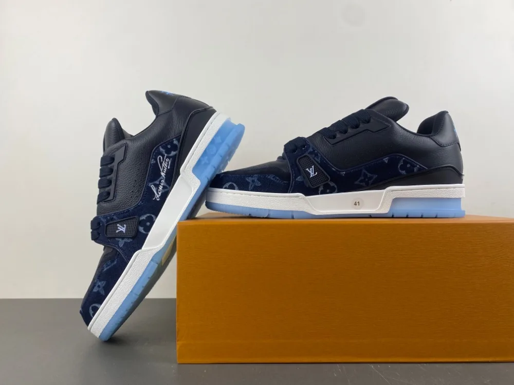 Louis Vuitton Trainer “Dark Blue White” — photo 6 of 17