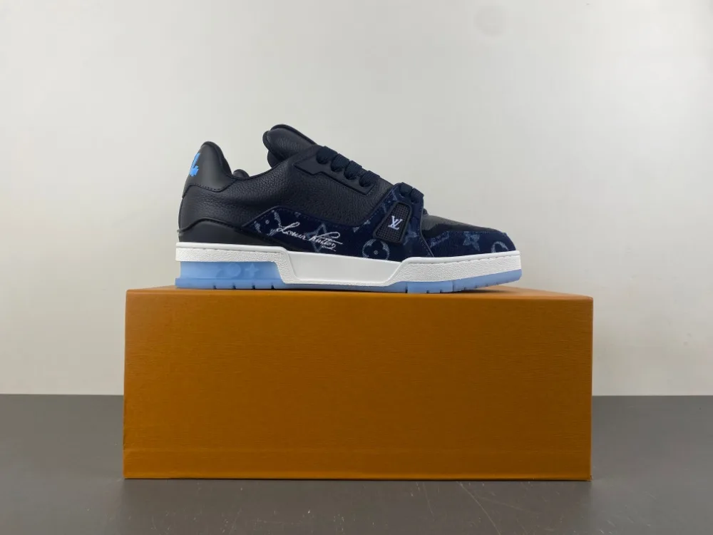 Louis Vuitton Trainer “Dark Blue White” — photo 8 of 17