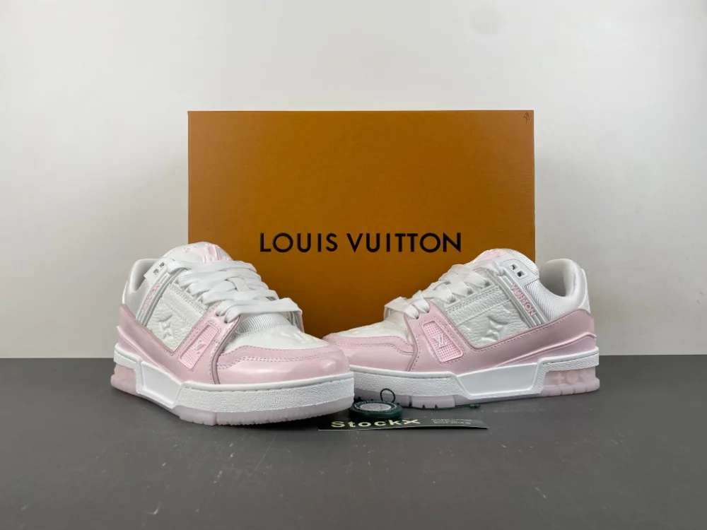Louis Vuitton Trainer “Pink White” — photo 14 of 17