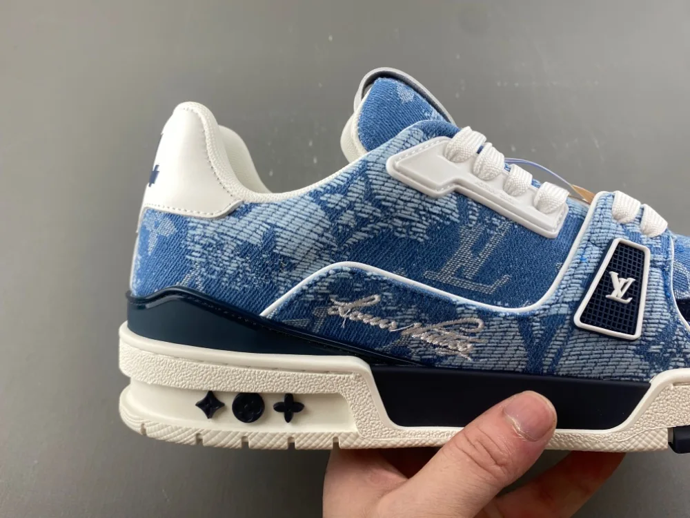Louis Vuitton Trainer “Blue Dark Denim” — photo 4 of 17