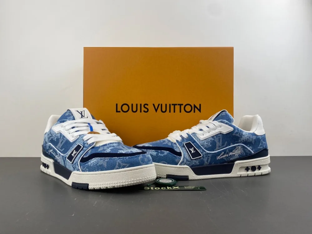 Louis Vuitton Trainer “Blue Dark Denim” — photo 12 of 17