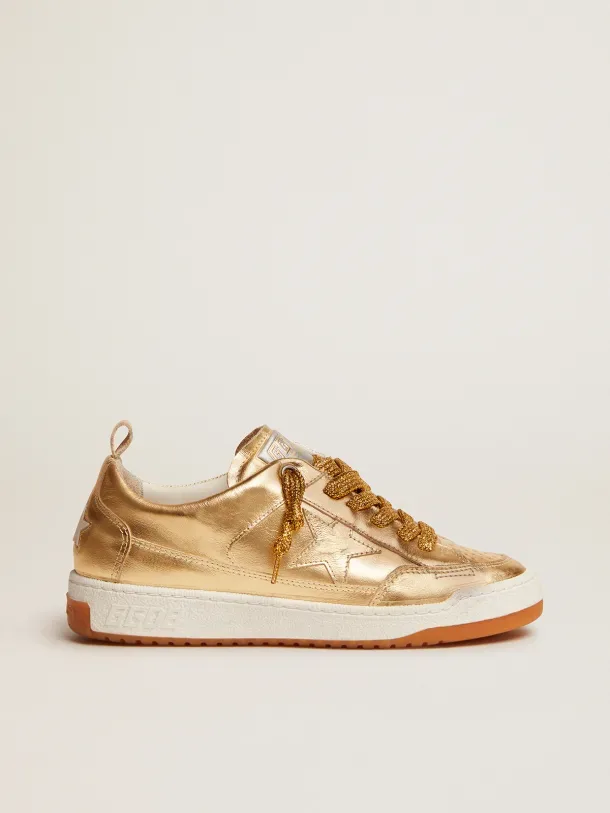 Golden Goose Yeah Sneakers “Gold” — photo 2 of 5