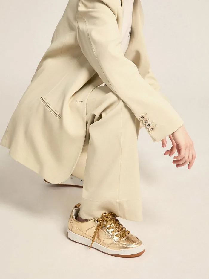 Golden Goose Yeah Sneakers “Gold” — photo 4 of 5