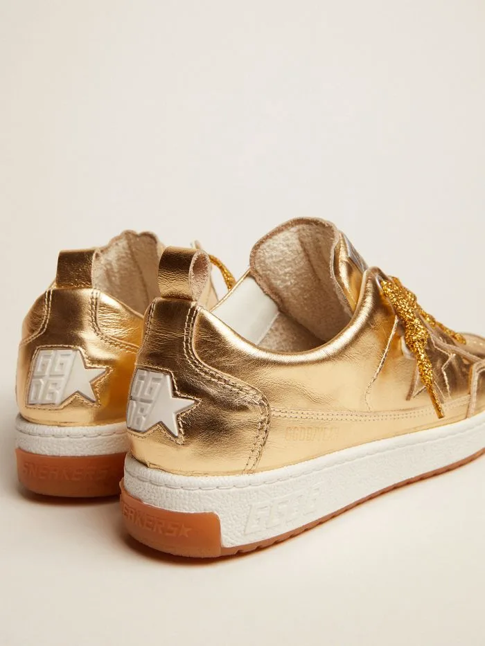 Golden Goose Yeah Sneakers “Gold” — photo 5 of 5