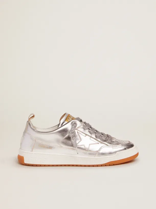 Golden Goose Yeah Sneakers “Silver” — photo 1 of 4