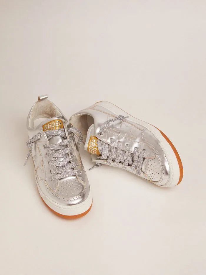 Golden Goose Yeah Sneakers “Silver” — photo 2 of 4