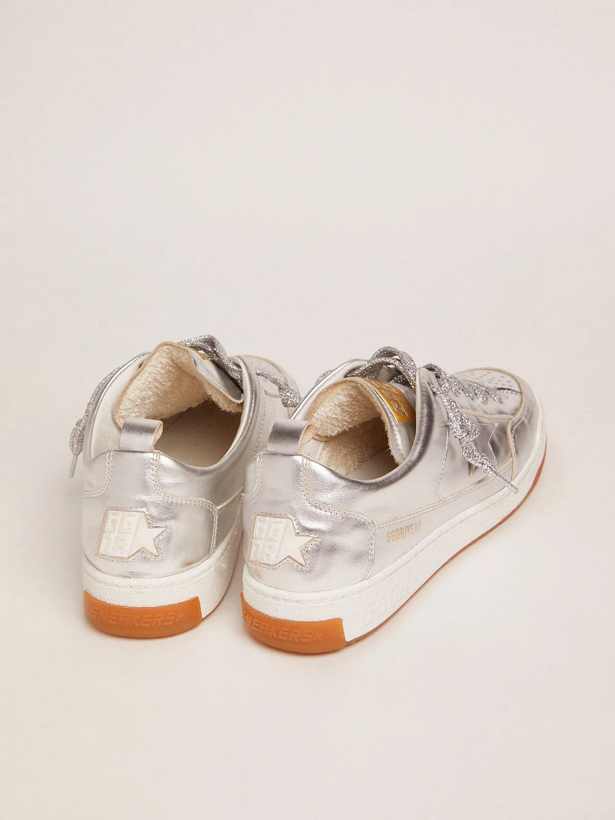 Golden Goose Yeah Sneakers “Silver” — photo 3 of 4