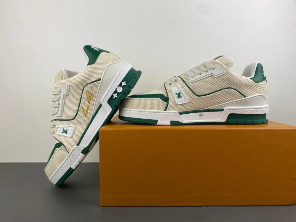 Louis Vuitton Tra “Beige Green Denim” — photo 14 of 17