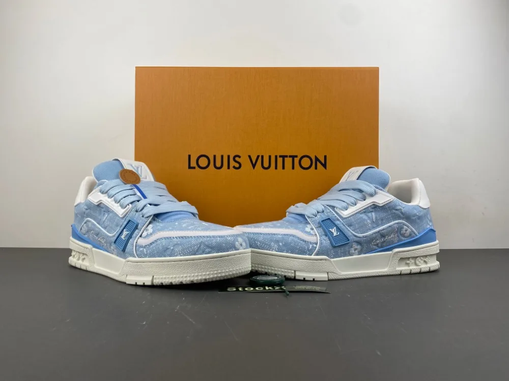 Louis Vuitton Trainer “Light Jade White” — photo 14 of 17