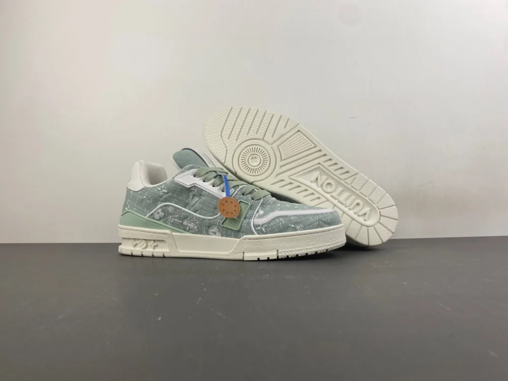 Louis Vuitton Trainer “Green White” — photo 3 of 17