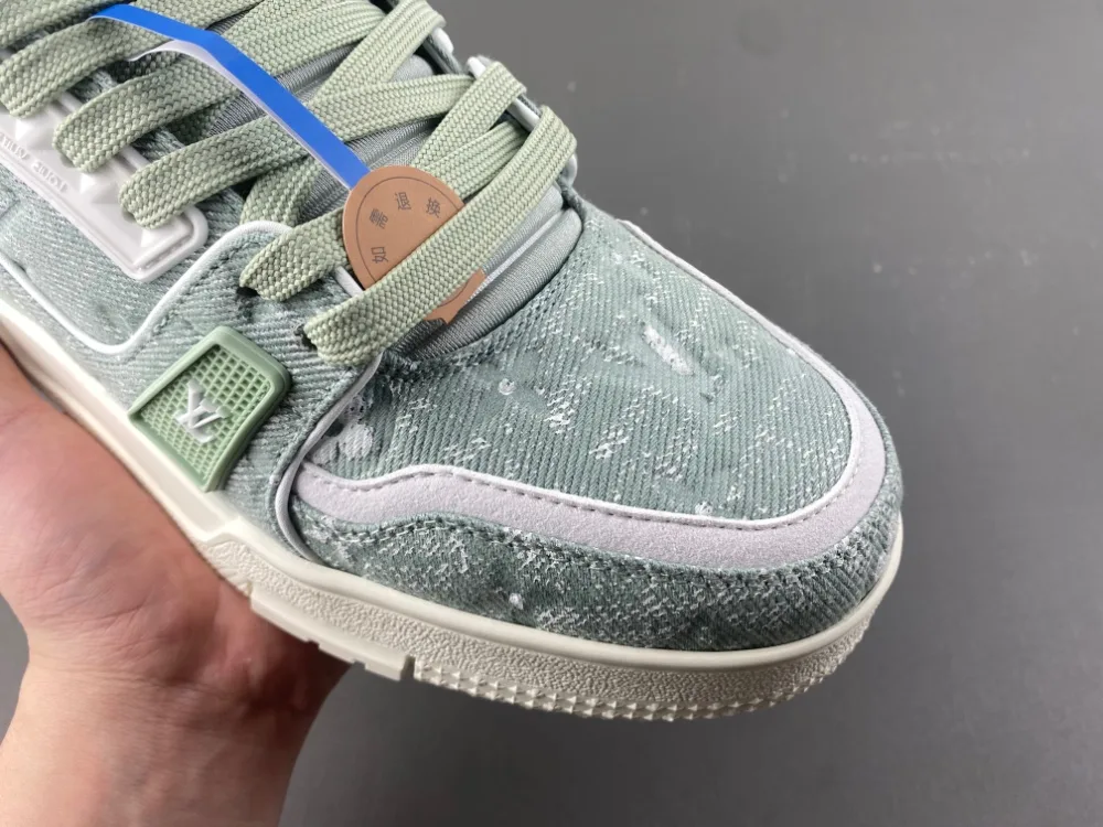 Louis Vuitton Trainer “Green White” — photo 5 of 17