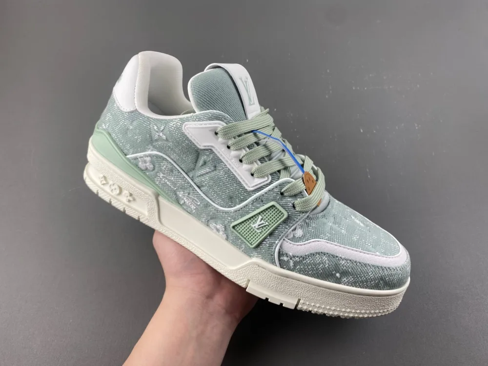 Louis Vuitton Trainer “Green White” — photo 6 of 17
