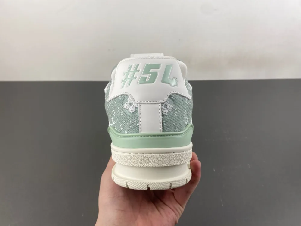 Louis Vuitton Trainer “Green White” — photo 7 of 17