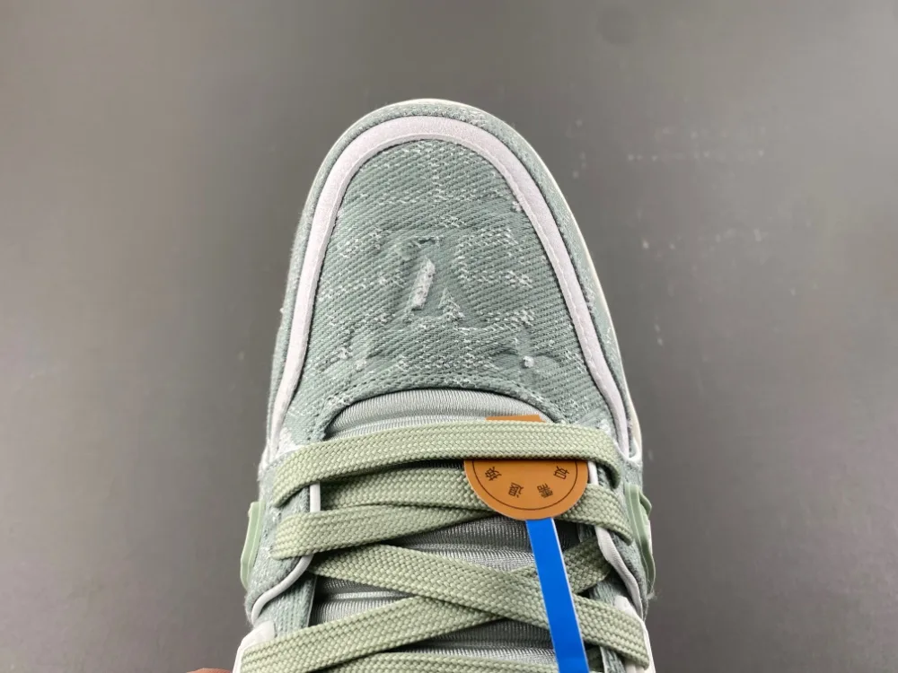 Louis Vuitton Trainer “Green White” — photo 9 of 17