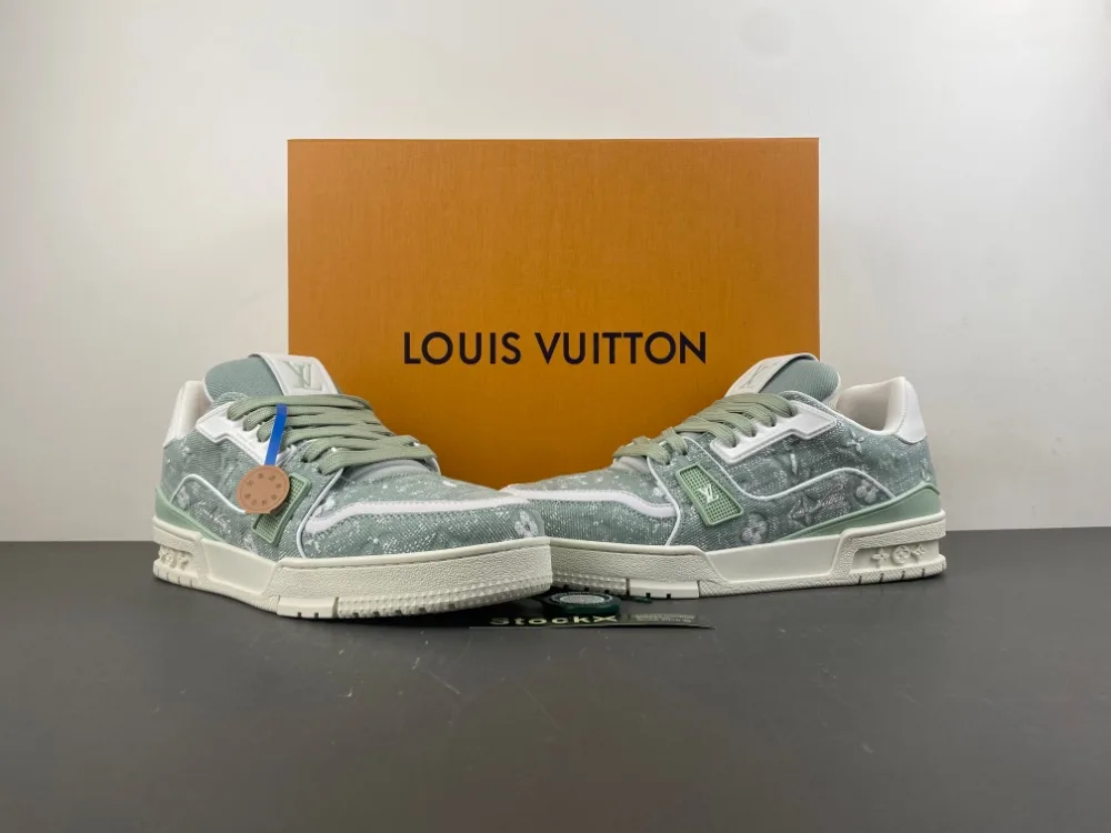 Louis Vuitton Trainer “Green White” — photo 13 of 17