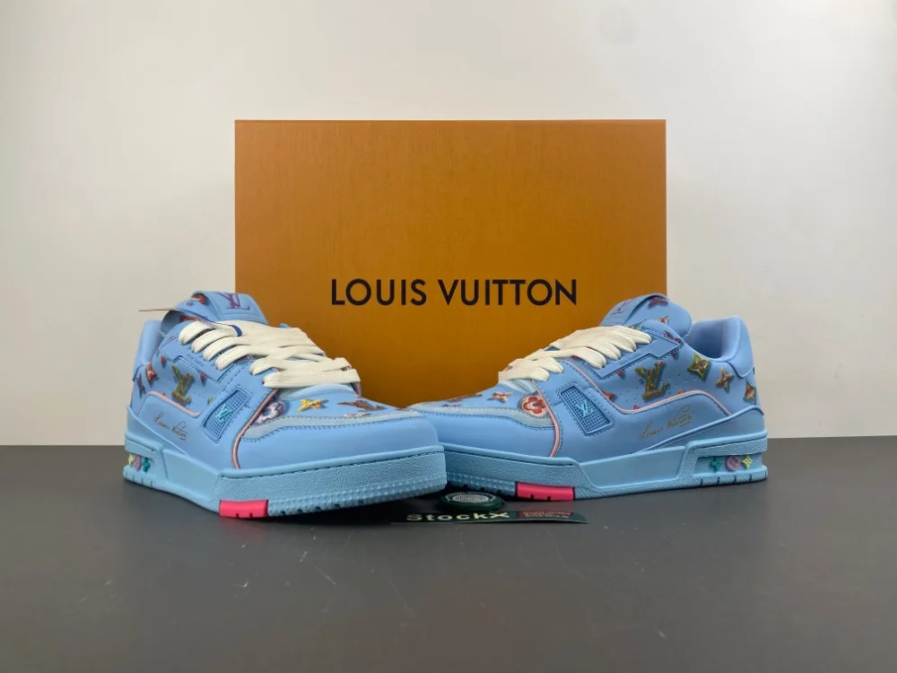 Louis Vuitton Trainer “Full Blue Multicolour” — photo 3 of 17