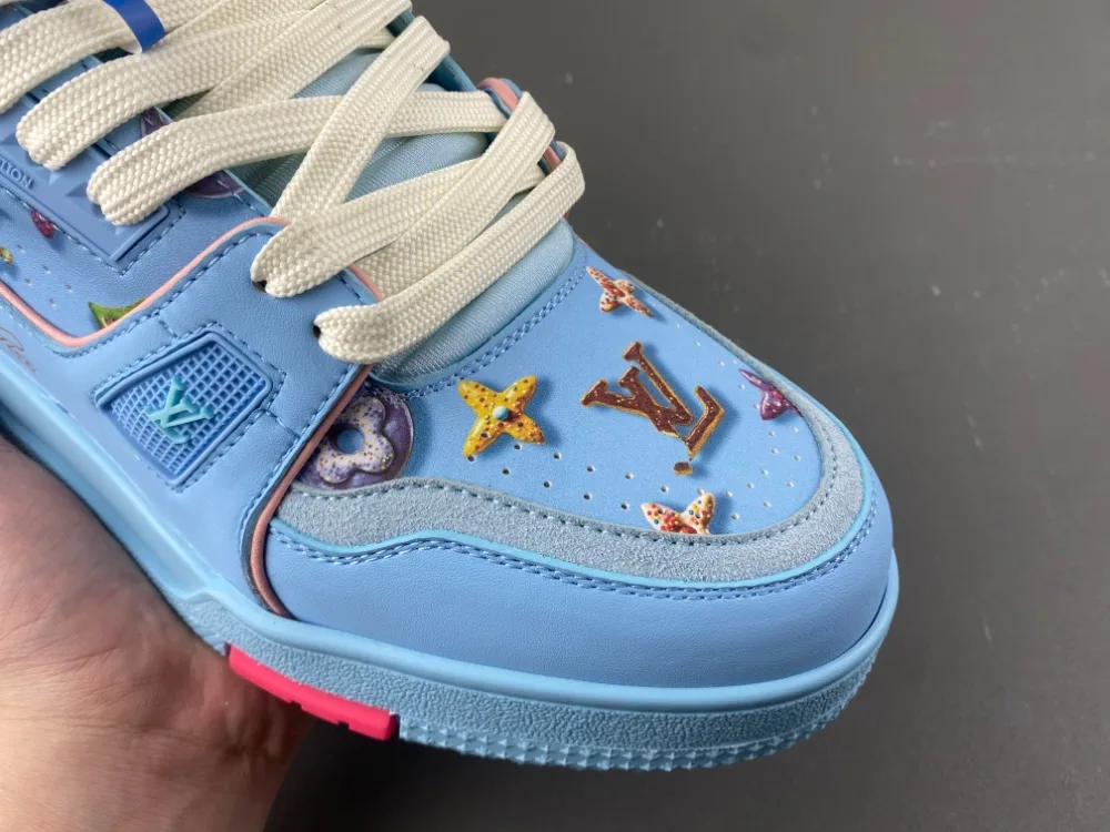 Louis Vuitton Trainer “Full Blue Multicolour” — photo 4 of 17