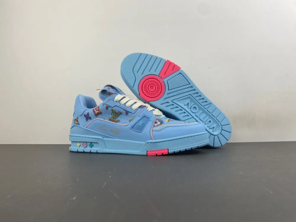Louis Vuitton Trainer “Full Blue Multicolour” — photo 6 of 17