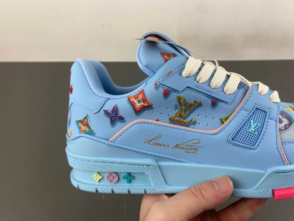 Louis Vuitton Trainer “Full Blue Multicolour” — photo 8 of 17