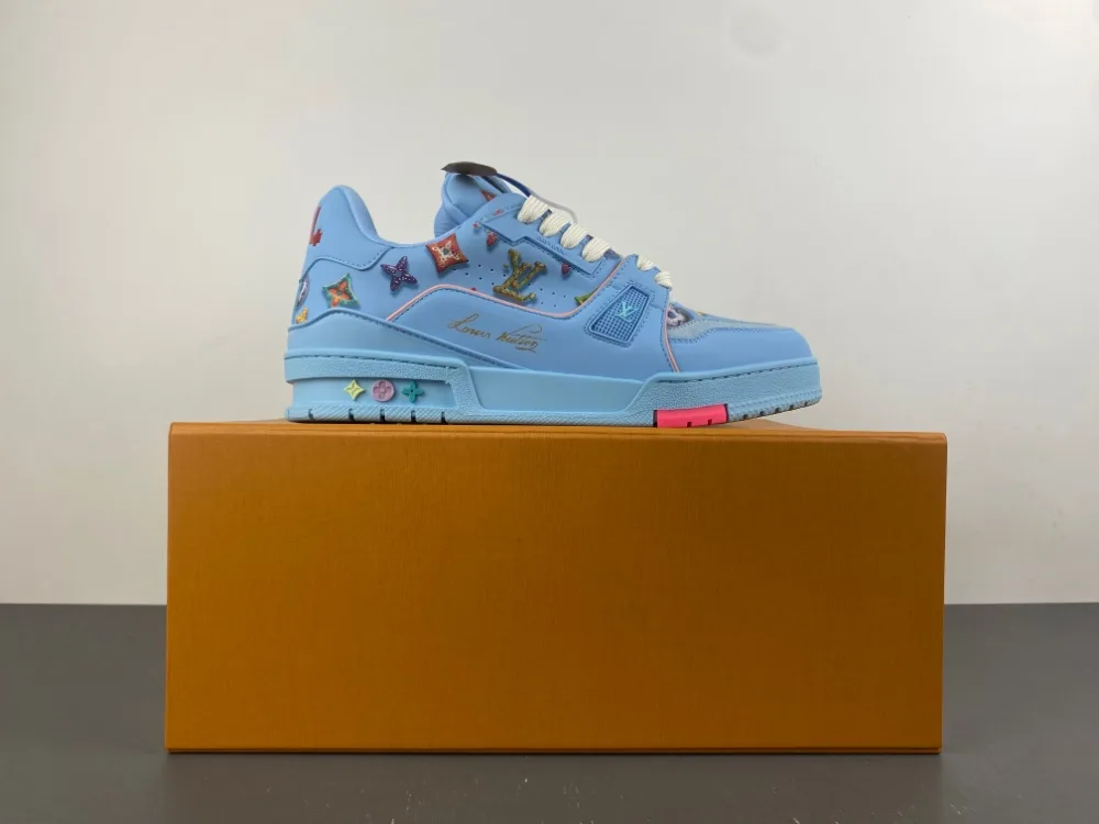 Louis Vuitton Trainer “Full Blue Multicolour” — photo 16 of 17
