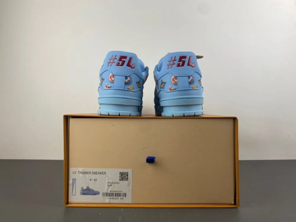 Louis Vuitton Trainer “Full Blue Multicolour” — photo 17 of 17